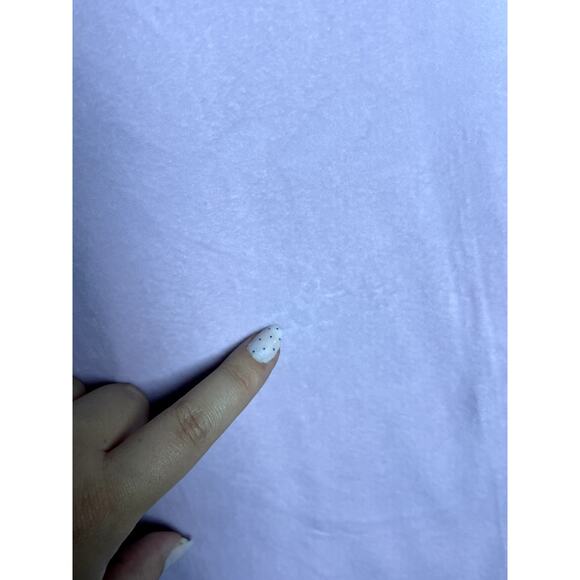 More Than Magic Velour Hoodie Girls Size X-Large 12-14 Lilac Sequin Zip Up - Picture 12 of 12